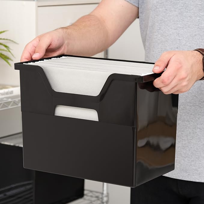 IRIS USA Large Portable Desktop File Box - Image 6