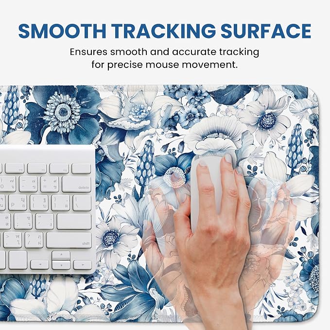 Large Mouse Pad for Desktop, Cute Desk Mat Pad Protector for Work & Gaming - Image 4