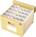 ThinkTex Accordion File Organizer, 26 Pockets Expanding File Folders, Monthly by ThinkTex
