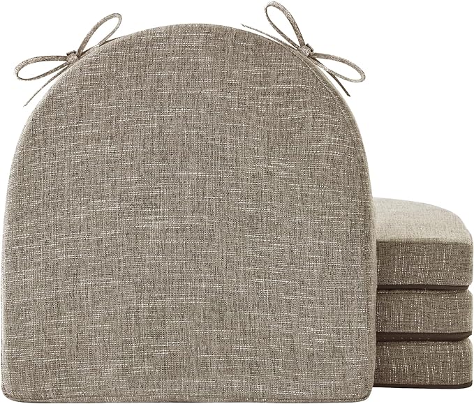 IPYNBAP Chair Cushions for Dining Chairs, Kitchen Chair Cushions, Non Slip by IPYNBAP