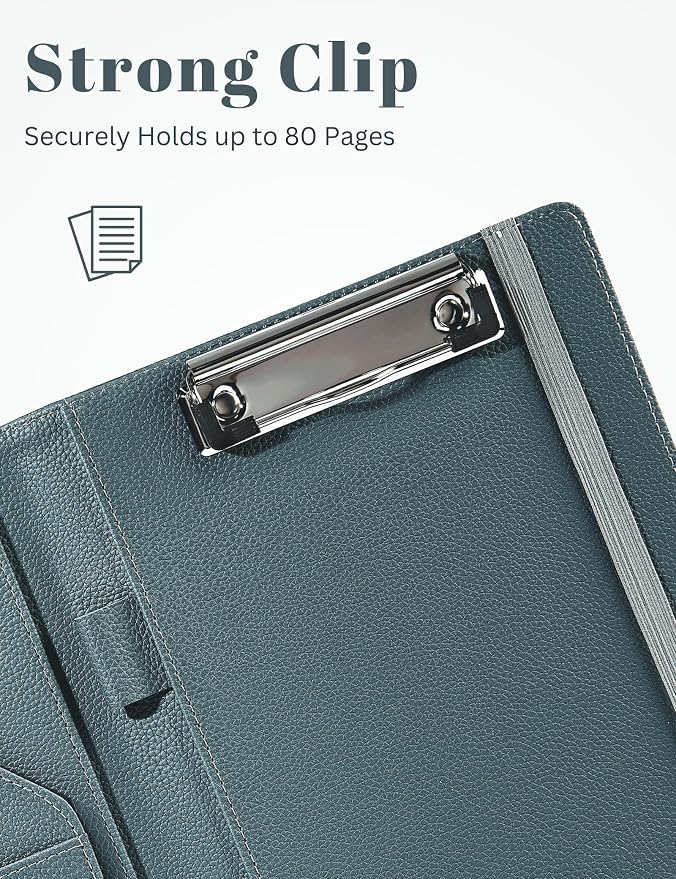 Mymazn Junior Padfolio Portfolio Folder, Small A5 Clipboard - Image 6
