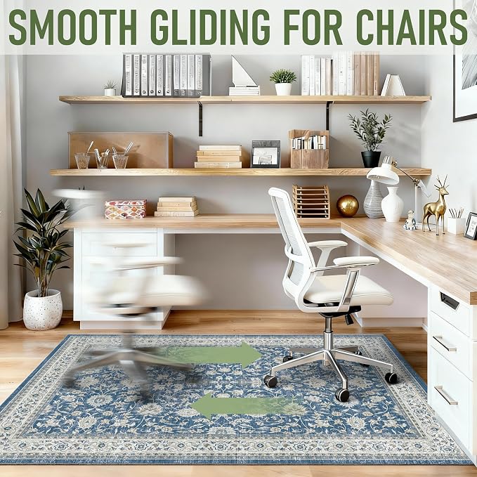 36"x48" Office Chair Mat for Hardwood, Under Desk Chair Mat for Home Office - Image 5