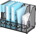 SUPEASY Desk Organizers Metal Desk Magazine File Holder by SUPEASY