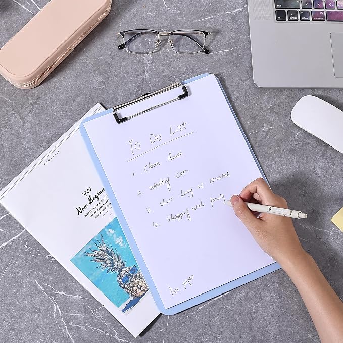 Mr. Pen- Plastic Clipboard, 12.5" x 9", 2 Pack, Clipboard Plastic | Low-Profile - Image 6