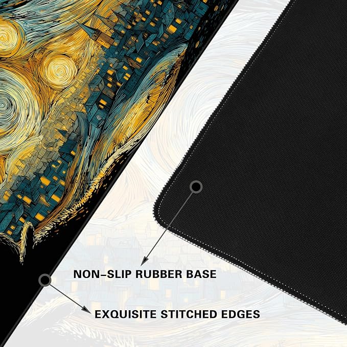 Desk Cover Mat, Extended Large Anime Mouse Pad, Computer Laptop Mat Desk Decor - Image 4