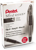 Pentel RSVP Mini Ballpoint Pen, Medium Line, 12 pack by PentelofAmerica