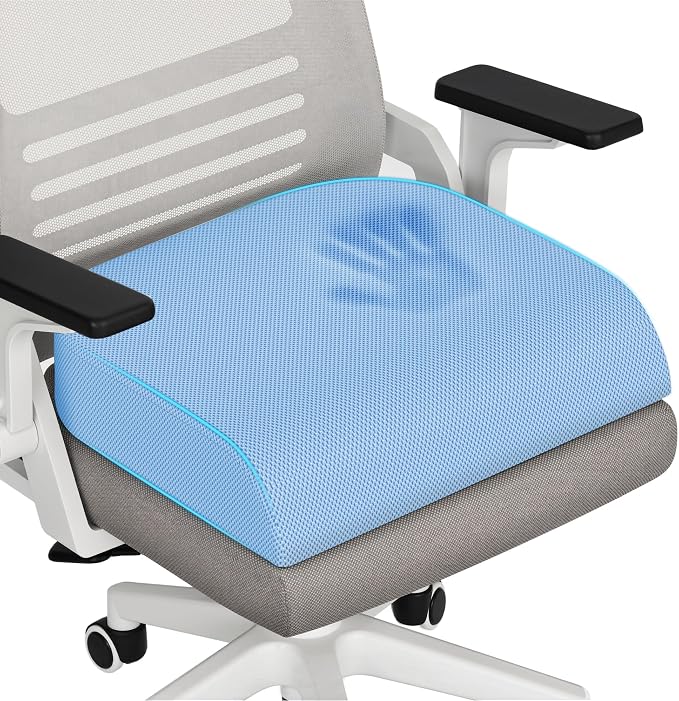 TranquilRelax Large Seat Cushion, Memory Foam Cushion by Unknown