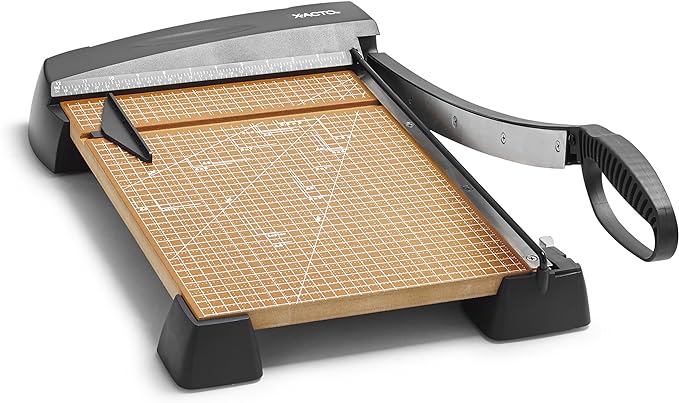 X-ACTO Heavy Duty Wood Guillotine Paper Trimmer, Designed - Image 3