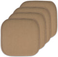 Sweet Home Collection 4 Pack Memory Foam Honeycomb Nonslip Back 16" x16" by SweetHomeCollection