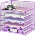 Lavatino Desk Letter Tray Paper Organizer, 5-Tier by Lavatino