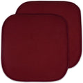2 Pack Memory Foam Honeycomb Nonslip Back 16" x 16" Chair/Seat Cushion Pad by SweetHomeCollection