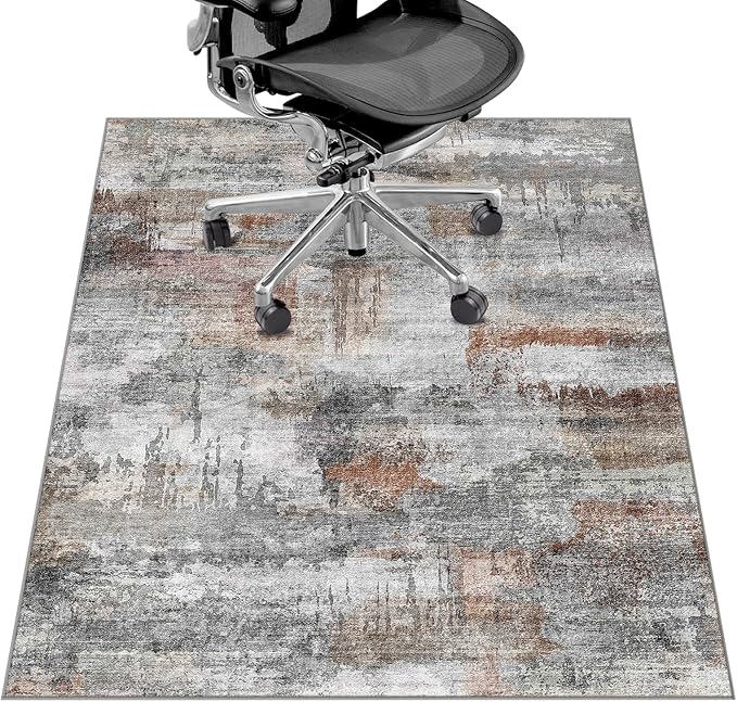 Office Chair Mat for Hardwood Floor&Tile Floor, Under Desk Rug for Rolling by LreedyMat