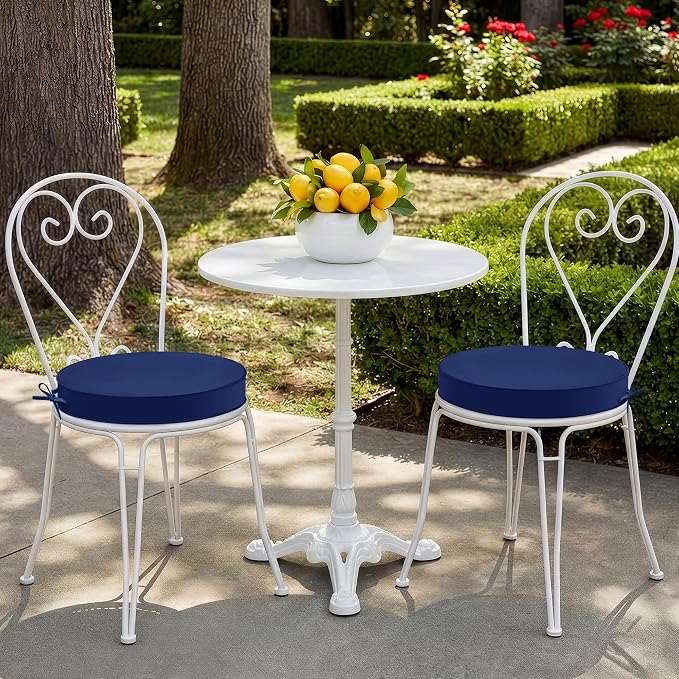 Summsun Outdoor Bistro Chair Cushions Set of 2 - Image 2