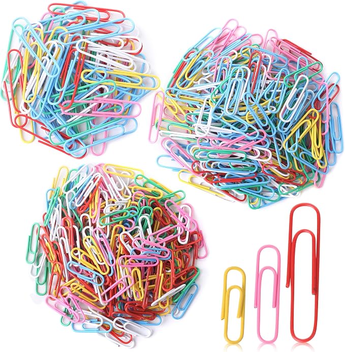 Mr. Pen- Paper Clips, 450 Pack, Paper Clips Assorted Sizes by MrPen
