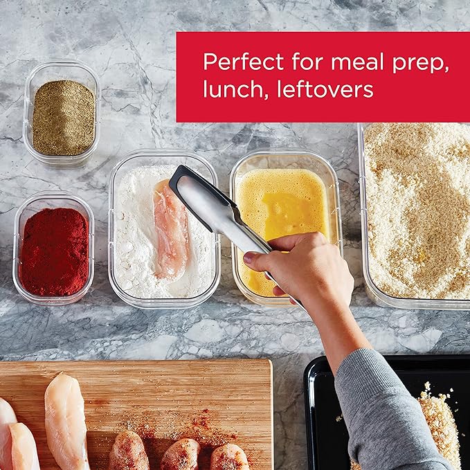 Rubbermaid Brilliance BPA-Free Airtight Food Storage Containers, 24-Piece Set - Image 3