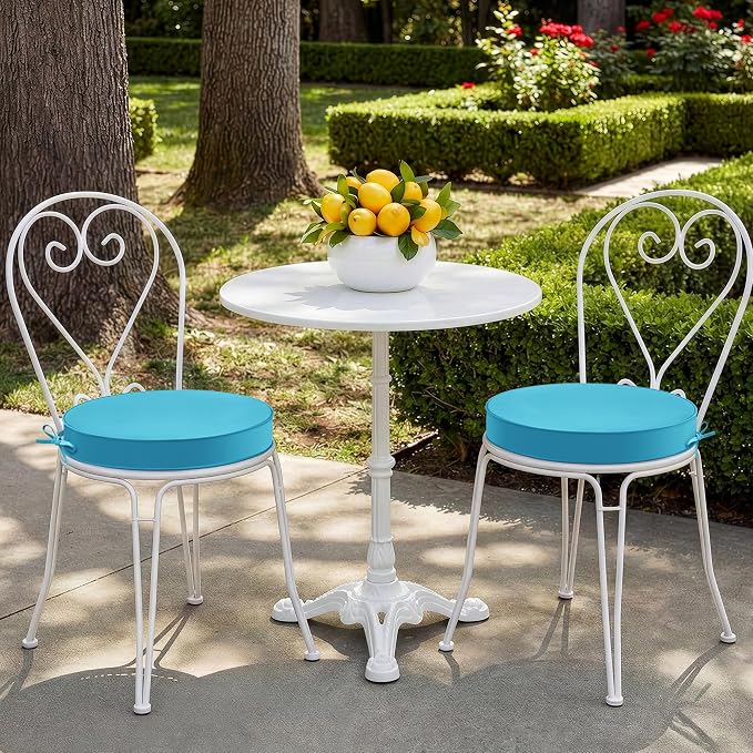 Summsun Outdoor Bistro Chair Cushions Set of 2 - Image 2