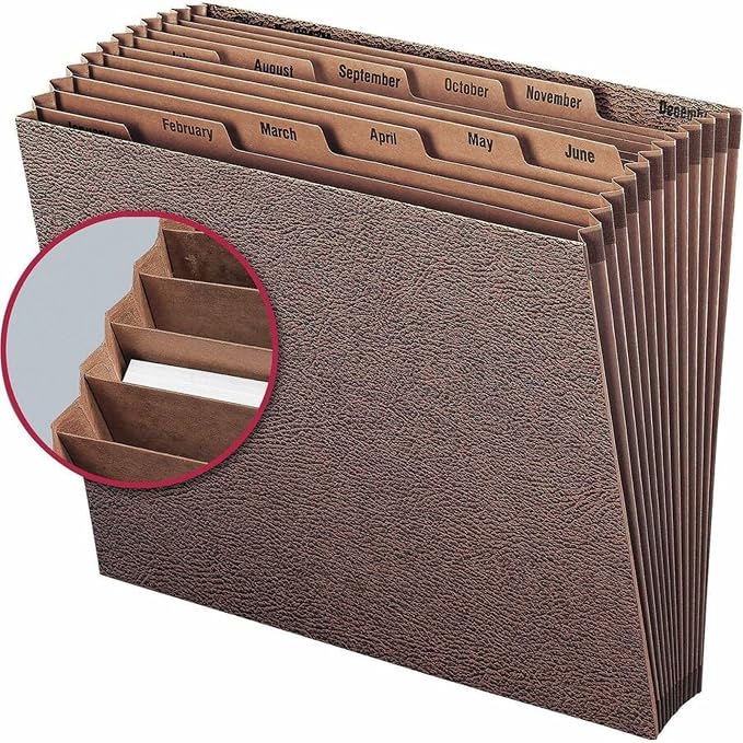 Smead TUFF Expanding File, 12 Pockets, Letter Size - Image 3