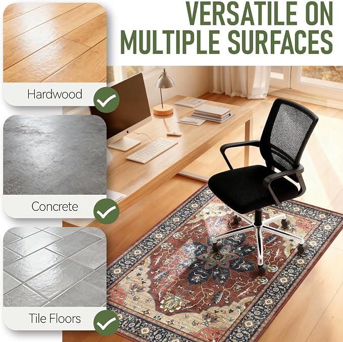 48"x60" Office Chair Mat for Hardwood, Under Desk Chair Mat for Home Office - Image 6