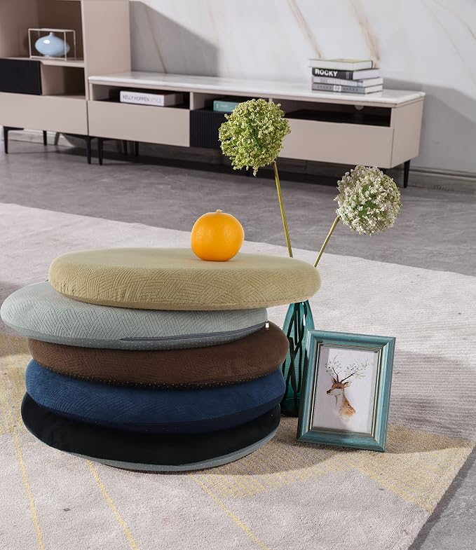 Sigmat Memory Foam Seat Cushion Anti-Slip Soft Round Stool Cushion Chair Pad 20 - Image 6