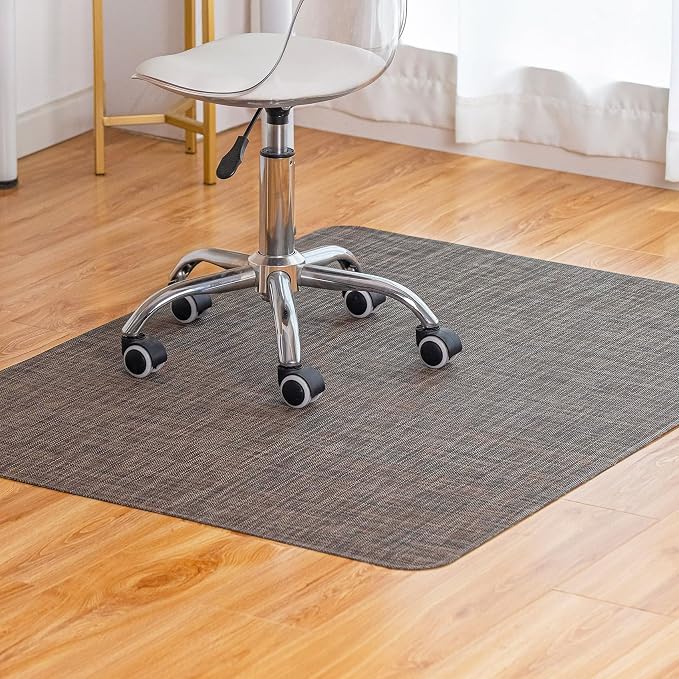 BARoyal Office Chair Mat for Hardwood Floor Under Desk Computer Rolling Chair by BAROYAL