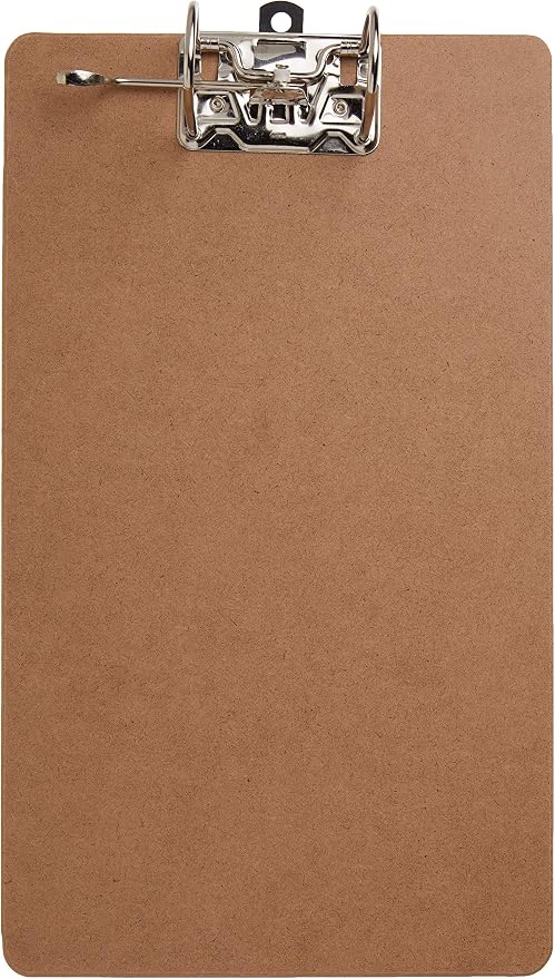 Officemate Recycled Wood Clipboards, Arch Lever Clip, 1 Pack Clipboard by Officemate