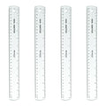 Westcott 12-Inch Flexible Shatterproof Rulers, Flexible Design by Westcott