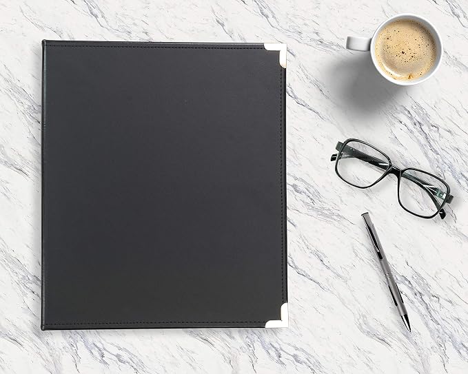Samsill Classic Collection Leather 3 Ring Binder, Executive Presentation - Image 5