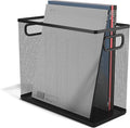 TRU RED Wire Mesh File Organizer, Matte Black, 2‑Pack – Vertical Desktop Sorter by TRURED