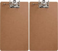 Officemate Recycled Wood Clipboards, Arch Lever Clip, 2 Pack Clipboard by Officemate