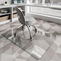 Koonmi Glass Chair Mat for Carpet, Glass Floor Mats by KOONMI