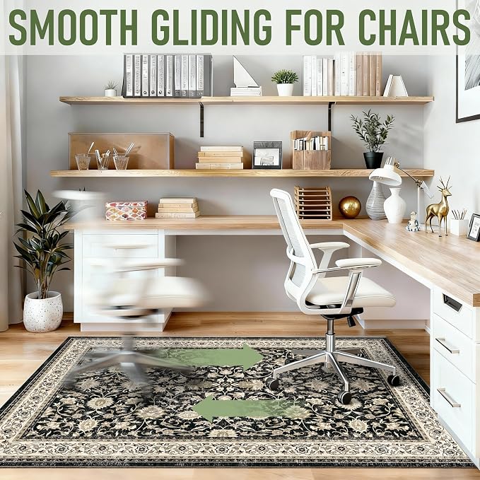 36"x48" Office Chair Mat for Hardwood, Under Desk Chair Mat for Home Office - Image 5