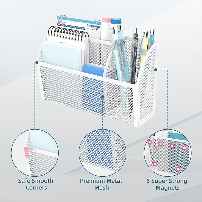 DALTACK Magnetic Pencil Holder Magnetic Shelf - Image 3