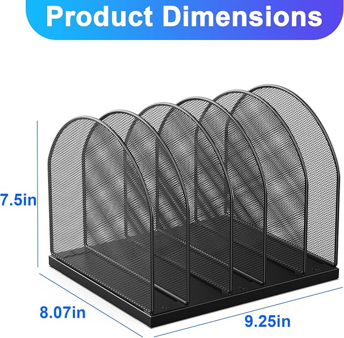 gianotter Desktop File Organizer, Desk Organizer - Image 3