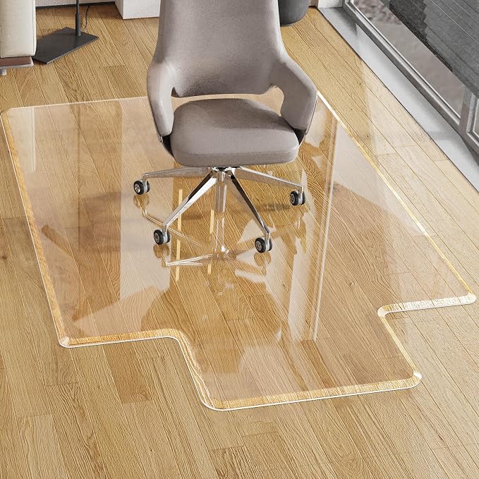 MESAILUP Beveled Edge Office Chair Mat by MESAILUP