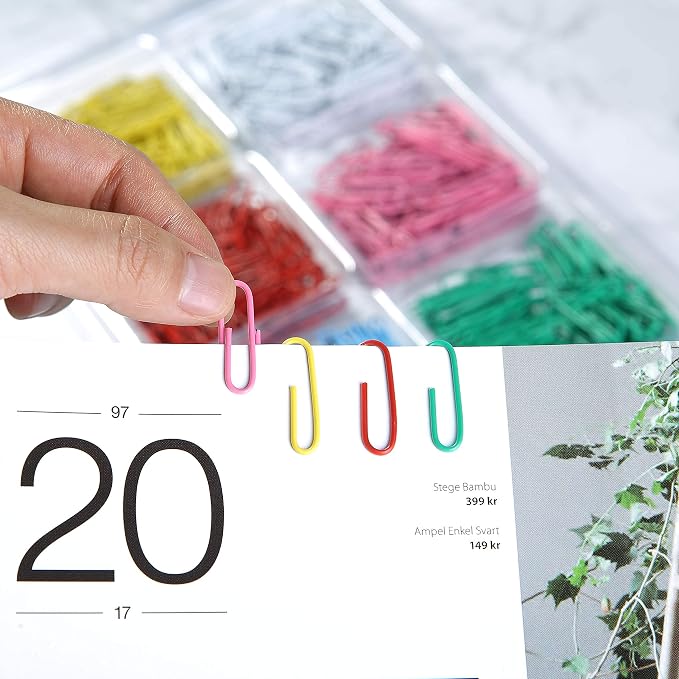 Mr. Pen- Paper Clips, 1.3 Inch, 450 Pack, Paperclips, Small Paper Clips - Image 6