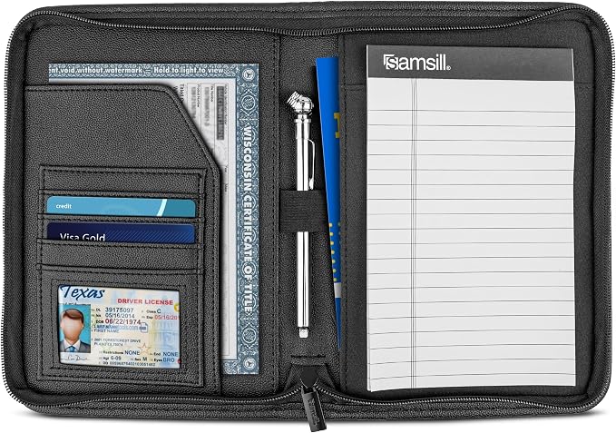 Samsill Car Registration and Insurance Holder, Owner's Manual Glove Box - Image 3