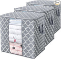WISELIFE Storage Bags Large Blanket Clothes Organization and Storage Containers by WiseLife