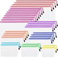 30pcs Mesh Zipper Pouch Bags, 8 Sizes Plastic Zippered Storage Bags by Unknown