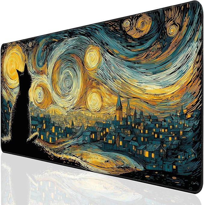 Desk Cover Mat, Extended Large Anime Mouse Pad, Computer Laptop Mat Desk Decor by Unknown