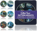 The Quilted Bear Pattern Weight Set – Scratch-Resistant Fabric Weights by TheQuiltedBearsProducts