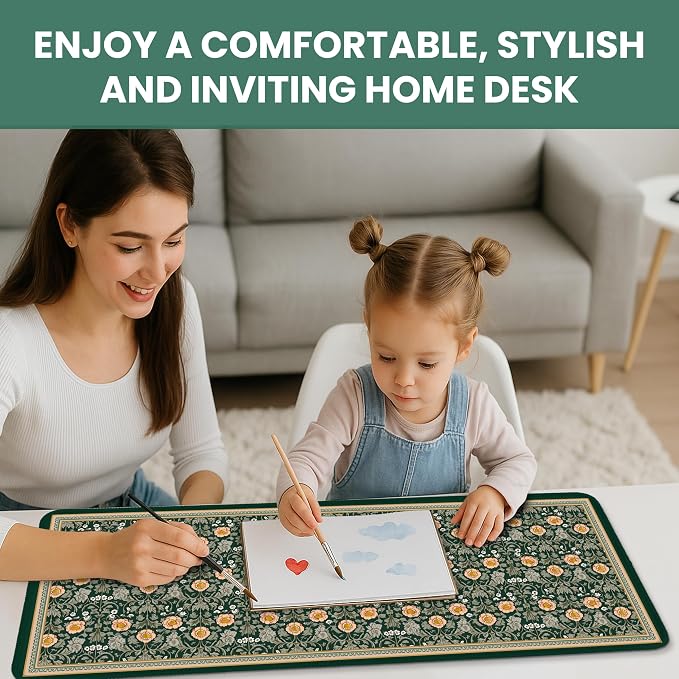 Large Mouse Pad for Desktop, Cute Desk Mat Pad Protector for Work & Gaming - Image 7