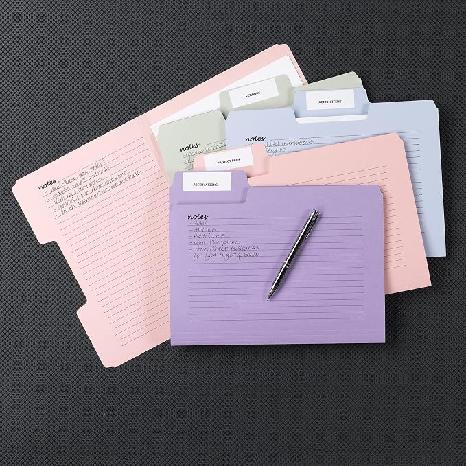 Smead SuperTab Oversized Tab File Folders, 1/3-Cut Oversized Tabs, Letter Size - Image 5