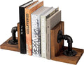 MyGift Book Ends, Decorative Bookends, Heavy Duty Book Holders by MyGiftHome