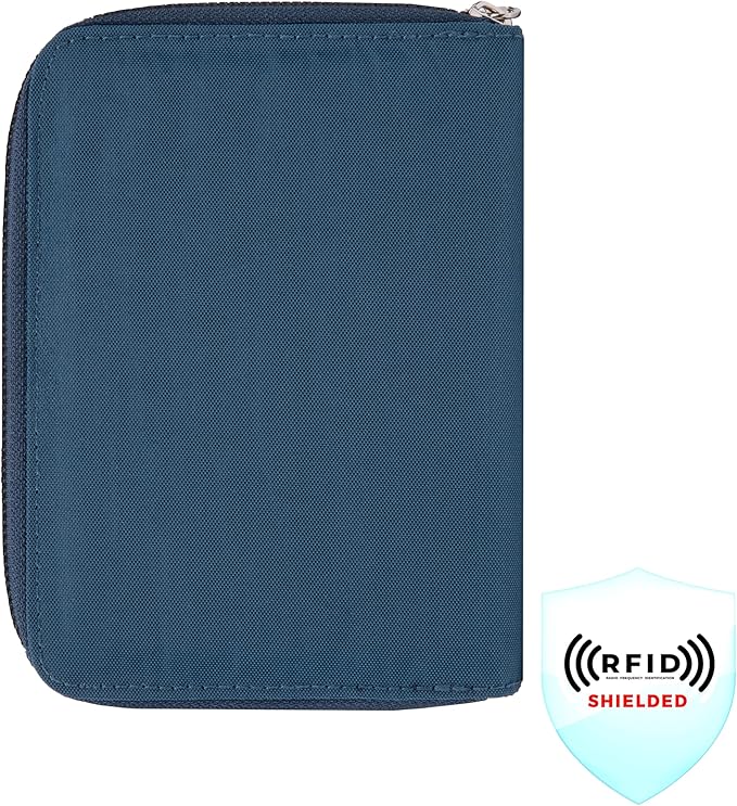 Travelon RFID Blocking Passport Zip Wallet - Image 6