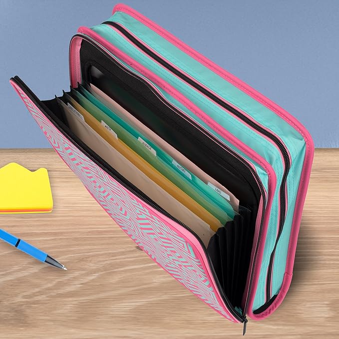 Five Star Zipper Binder 2 Inch O-Rings Case Organiser - Image 2