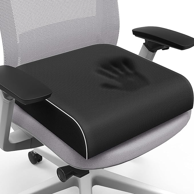 SweetSlubr Seat Cushion for Tailbone Pain Relief, Office Chair Cushion by Unknown