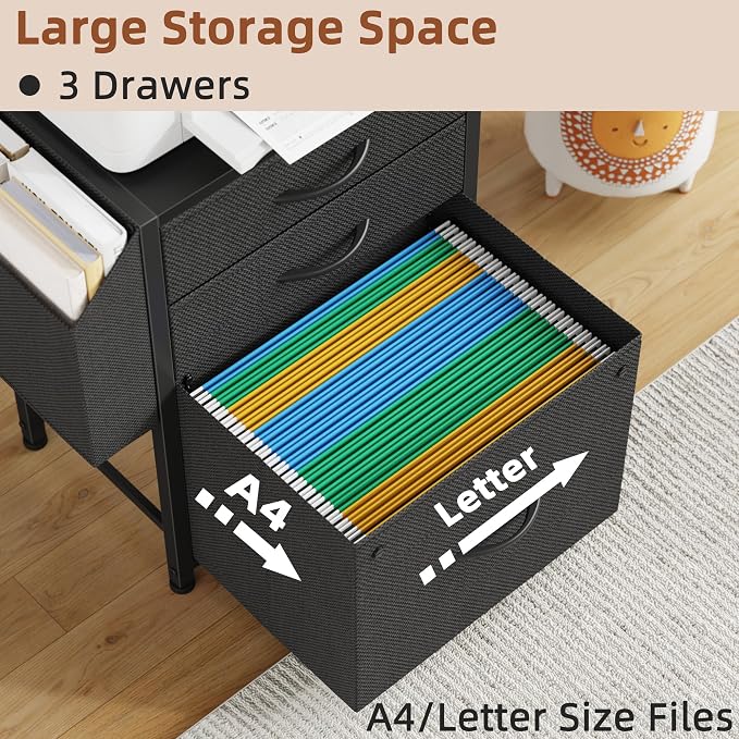 HIGDBFE 3 Drawer File Cabinet - Image 7