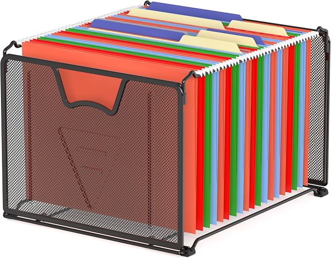 Simple Houseware Mesh Hanging File Folder Organizer by SimpleHouseware