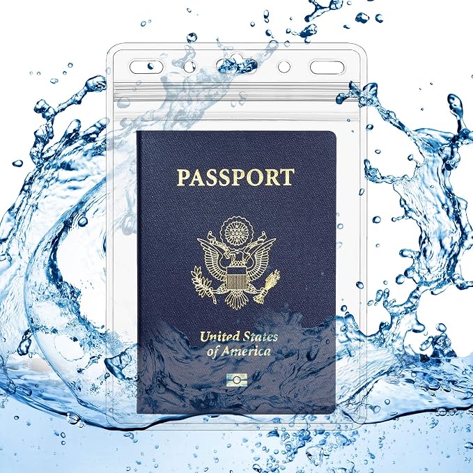 Claev Fast Seal Vertical 4x6 Passport & Card Holders, 50 Pack), Conferences - Image 4