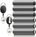 Simetufy 200 Pack Retractable Badge Reels by Simetufy